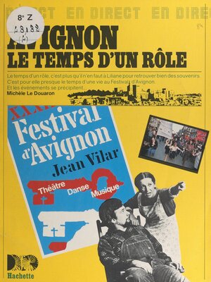 cover image of Avignon, le temps d'un rôle